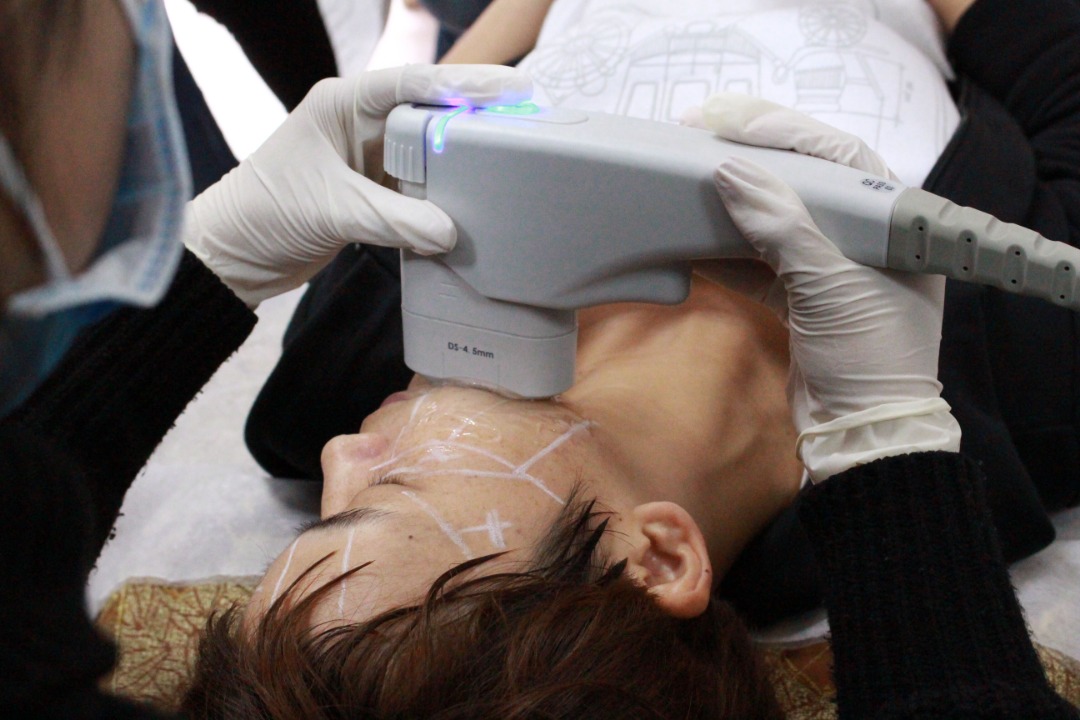 Косметологический аппарат 2 в 1 HIFU + LIPOHIFU SMAS лифтинг FU 18-S3 для лица и тела