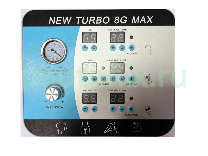 Аппарат для вакуумного и вибрационного массажа TURBO G8 MAX купить