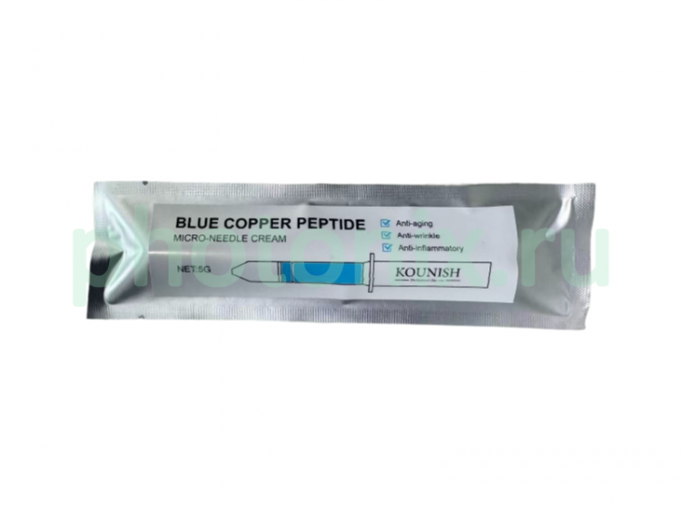 SPONGE CREAM гель со спикулами Blue Cooper peptide