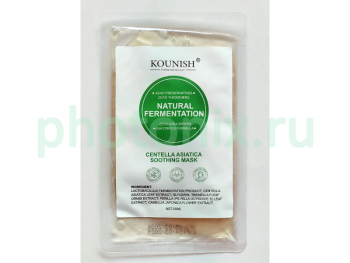 Успокаивающая маска с центеллой и ледяным грибом KOUNISH "Centella Asiatica Soothing Mask"