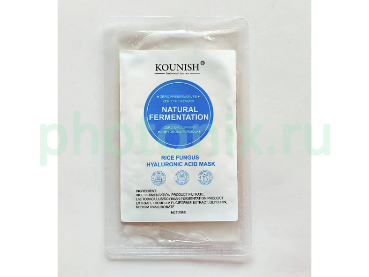 Маска увлажняющая c рисовым грибом KOUNISH "Rice Fungus Hyaluronic Acid Mask" Маска увлажняющая c рисовым грибом KOUNISH "Rice Fungus Hyaluronic Acid Mask"